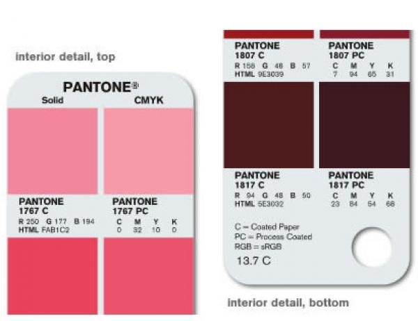 Pantone Color Bridge Guide page01
